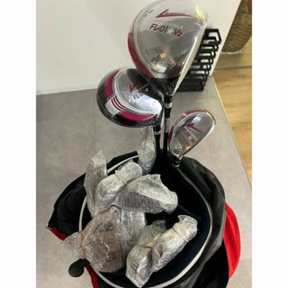ワールドイーグル(WORLD EAGLE)の【新品】ワールドイーグル ゴルフセット FL-01V2 ルコックバッグセット(クラブ)