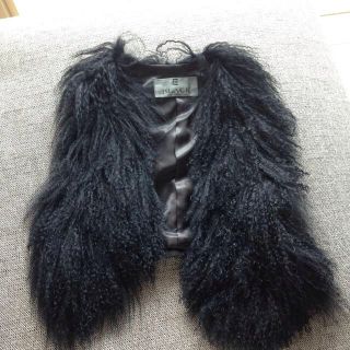 ブラックバイマウジー(BLACK by moussy)の売り切り★ moussy ベスト(毛皮/ファーコート)