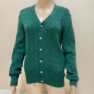 POLO RALPH LAUREN(カーディガン ・ グリーン・カーキ/緑色系 POLO RALPH LAUREN(カーディガン ・ グリーン・カーキ/緑色系