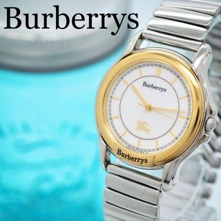 BURBERRY - 【電池交換済】Burberrys バーバリー 腕時計 ムーン BURBERRY - 【電池交換済】Burberrys バーバリー 腕時計 ムーン