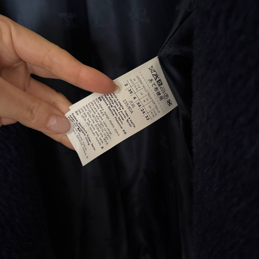 Max Mara - 極美品Max Mara テディ バイカージャケット ショート Max Mara - 極美品Max Mara テディ バイカージャケット ショート