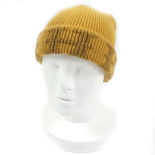 HERMES - HERMES エルメス 美品 Hマーク カシミヤニット 帽子 HERMES - HERMES エルメス 美品 Hマーク カシミヤニット 帽子