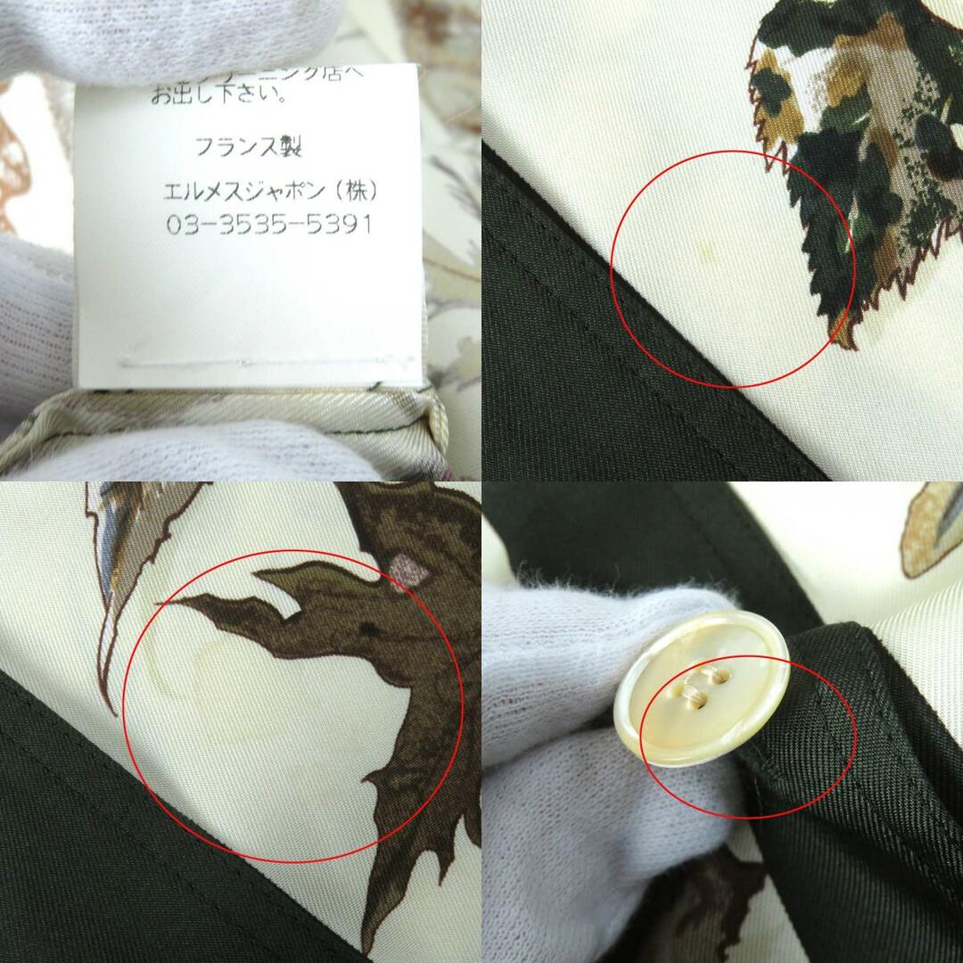 今話題のアイテムを - HERMES 美品△HERMES Tourbillon ヴィンテージ エルメス シャツ+ブラウス(長袖+七分)