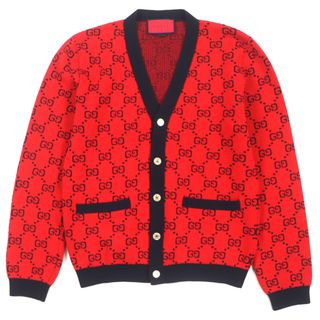 GUCCI - グッチ 21AW 614723 XKBA3 GG刺繍コットンカーディガン GUCCI - グッチ 21AW 614723 XKBA3 GG刺繍コットンカーディガン