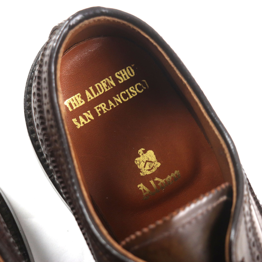 中古・古着通販】Alden (オールデン) シガーロングウイングチップシューズ 97894 ブラウン サイズ:7 2/1｜ブランド・古着通販  トレファク公式【TREFAC FASHION】スマホサイト