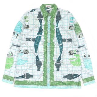 HERMES - 極美品□HERMES エルメス コットン100% Tatersale HERMES - 極美品□HERMES エルメス コットン100% Tatersale