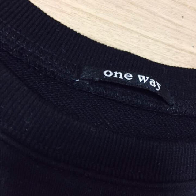 one*way(ワンウェイ)のone way スウェット生地 長袖 レディースのトップス(トレーナー/スウェット)の商品写真