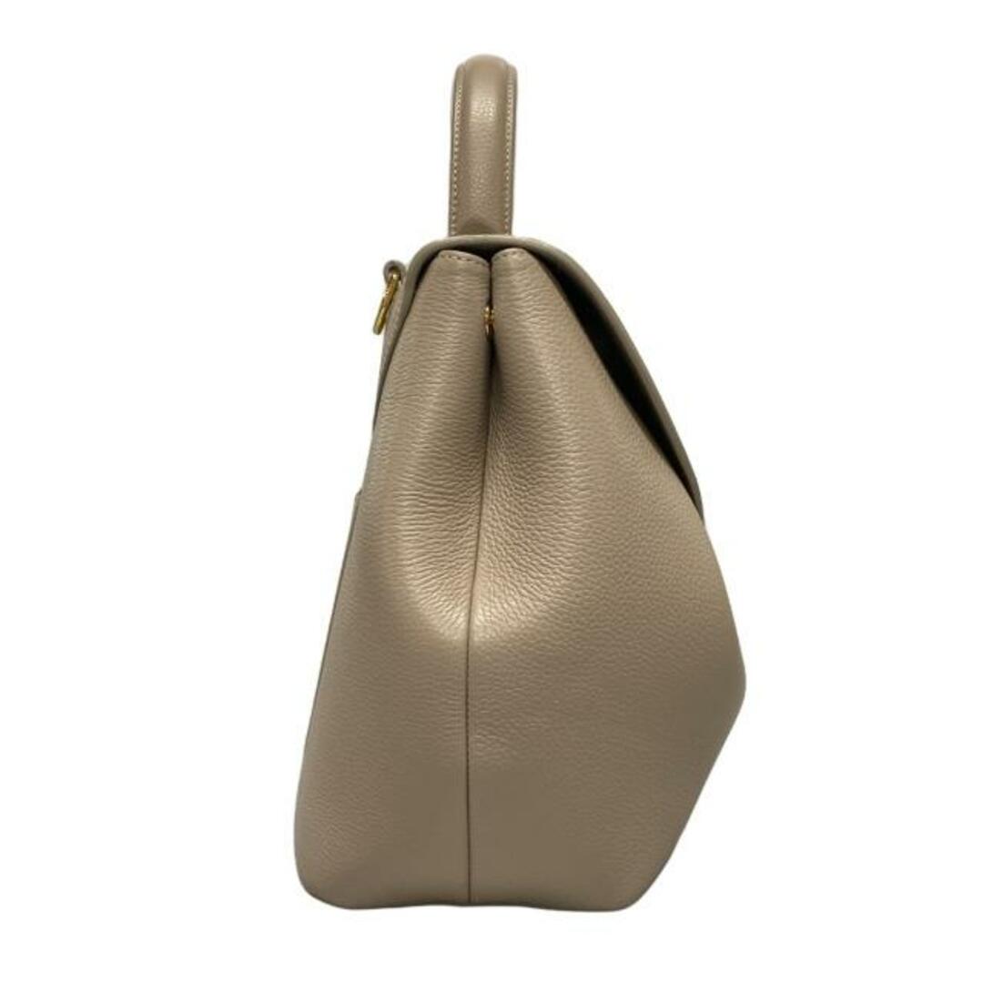 POLENE(ポレーヌ) ハンドバッグ ヌメロ アン ナノ 310339 ベージュ レザー レディースのバッグ(ハンドバッグ)の商品写真