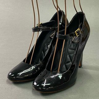 CELINE - CELINE(セリーヌ) パンプス 37 レディース - 黒 レザー CELINE - CELINE(セリーヌ) パンプス 37 レディース - 黒 レザー