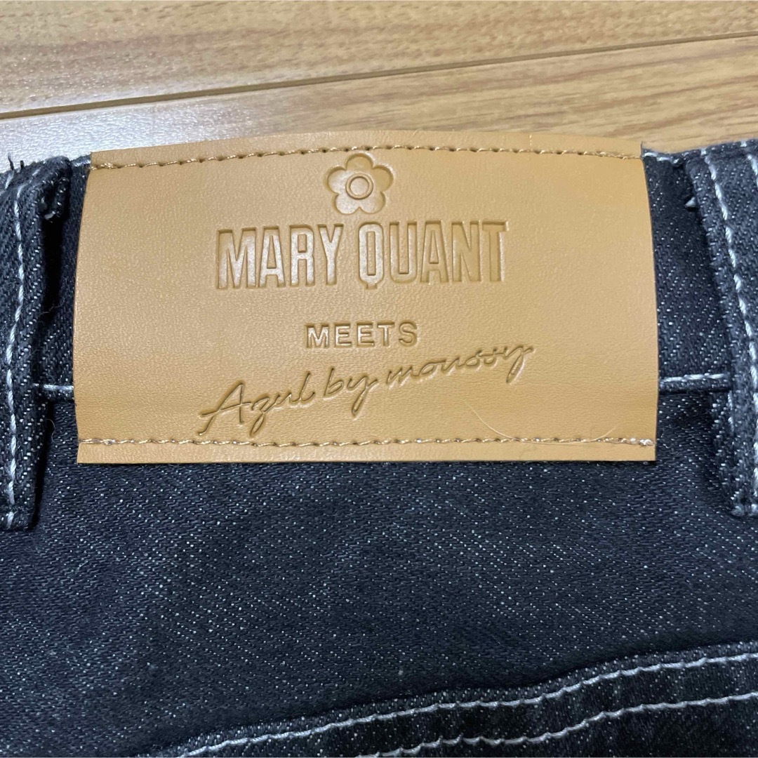 AZUL by moussy - MARY QUANT AZUL ロゴデニムミニスカート S AZUL by moussy - MARY QUANT AZUL ロゴデニムミニスカート S