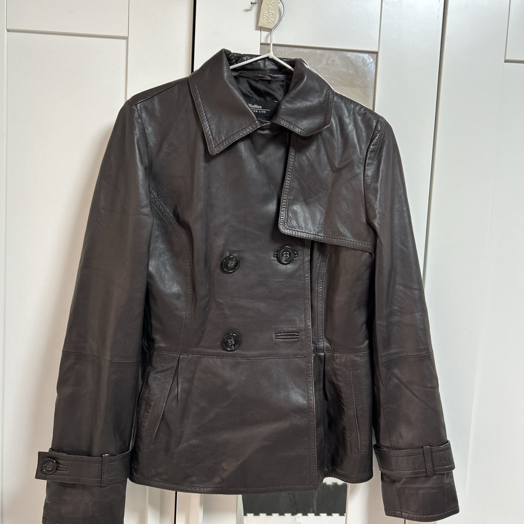 Weekend Max Mara - max mara レザージャケットの通販 by Weekend Max Mara - max mara レザージャケットの通販 by