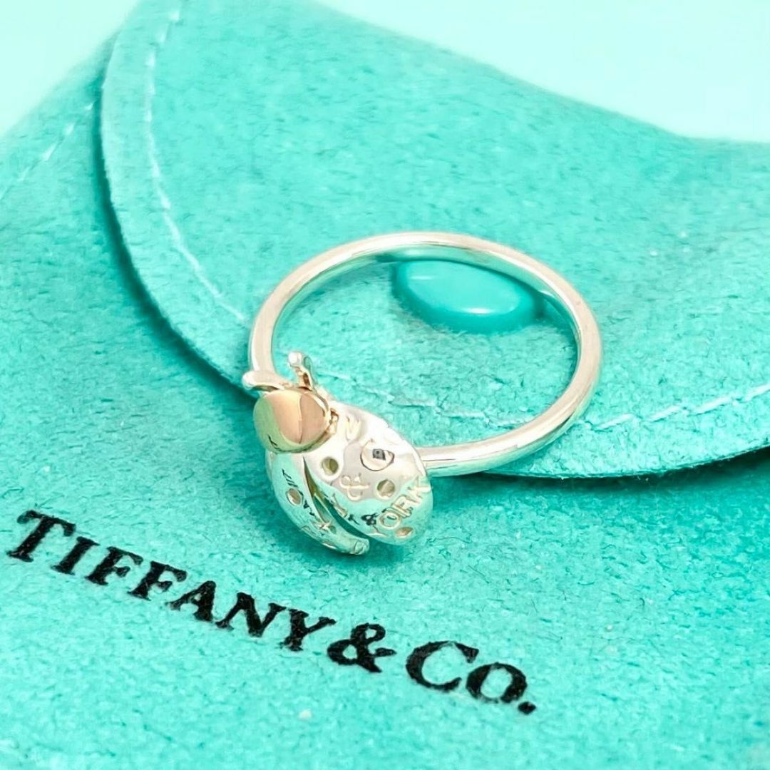 Tiffany & Co. - ティファニー 美品 ラブバグズ てんとう虫 K18 Tiffany & Co. - ティファニー 美品 ラブバグズ てんとう虫 K18