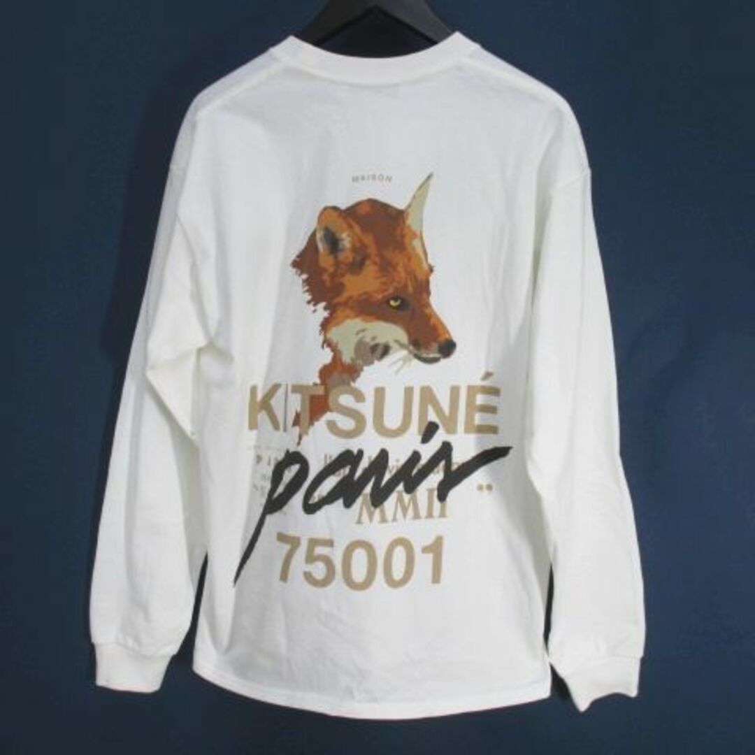 MAISON KITSUNE' - MAISON KITSUNE 長袖 カットソー Tシャツ XS MAISON KITSUNE' - MAISON KITSUNE 長袖 カットソー Tシャツ XS