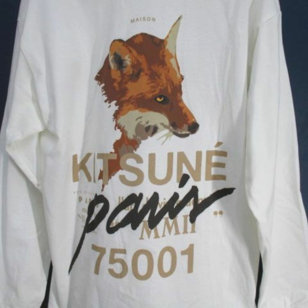 MAISON KITSUNE' - MAISON KITSUNE 長袖 カットソー Tシャツ XS MAISON KITSUNE' - MAISON KITSUNE 長袖 カットソー Tシャツ XS