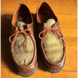 Paraboot - 美品 パラブーツ シャンボード Uチップ マロン 茶 Paraboot - 美品 パラブーツ シャンボード Uチップ マロン 茶