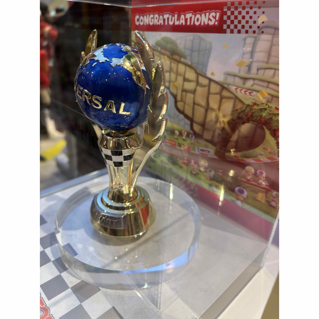 USJ - USJ 限定 マリオカート ゴールデンカップ トロフィーの USJ - USJ 限定 マリオカート ゴールデンカップ トロフィーの