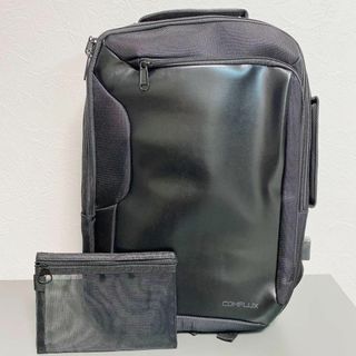 ビジネスリュック 2way ブラック 黒 16インチ 25L 軽量 大容量 撥水(ビジネスバッグ)