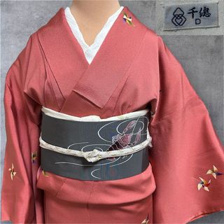 CHISO - ☆千總 トールサイズ‼️身丈165 裄丈70 京友禅 飛び柄 CHISO - ☆千總 トールサイズ‼️身丈165 裄丈70 京友禅 飛び柄