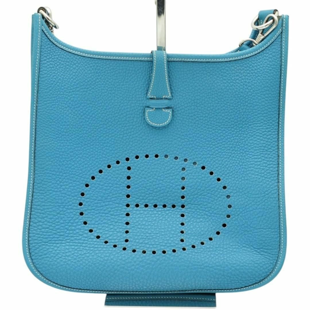 HERMES - HERMES 極美品 エヴリン 1 PM ショルダーバッグ ブルージーン □G