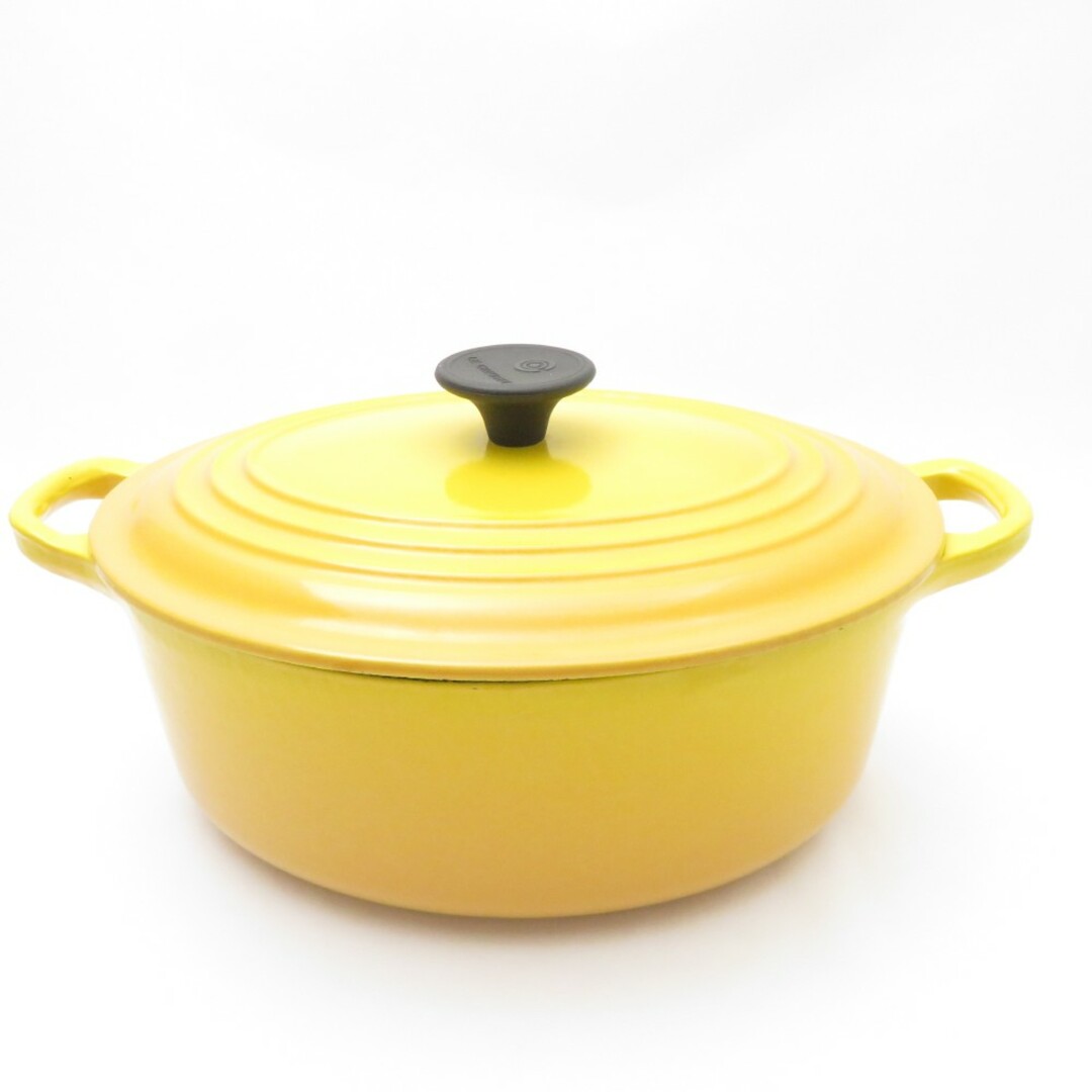 LE CREUSET - 美品 Le Creuset ルクルーゼ ココットオーバル LE CREUSET - 美品 Le Creuset ルクルーゼ ココットオーバル