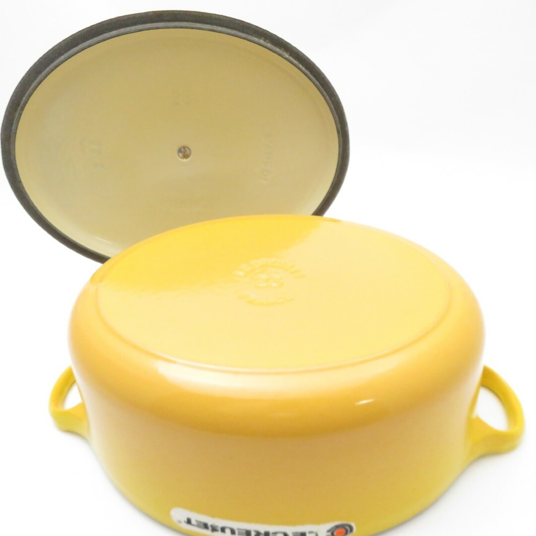 LE CREUSET - 美品 Le Creuset ルクルーゼ ココットオーバル LE CREUSET - 美品 Le Creuset ルクルーゼ ココットオーバル