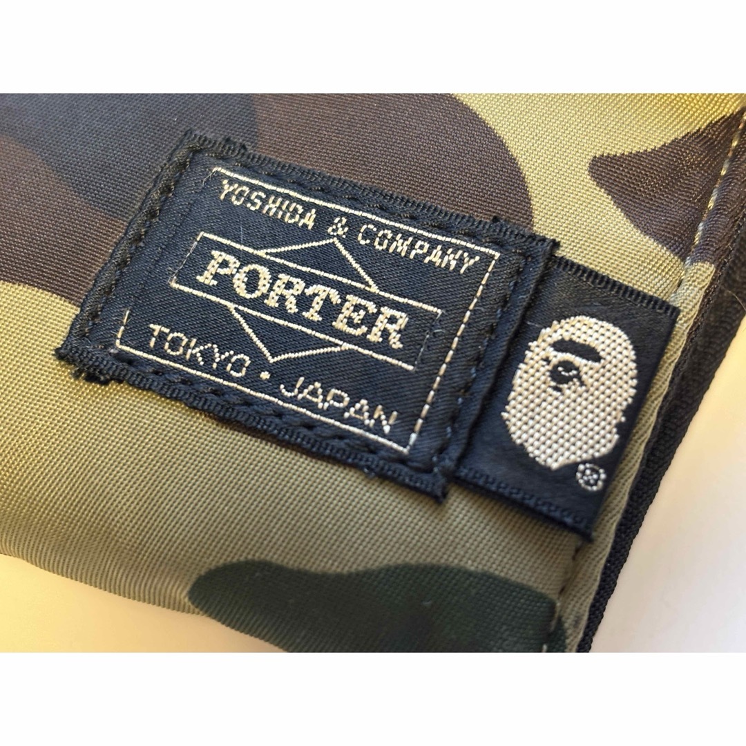 PORTER - PORTER/エイプ/限定/BAPE/コラボ/財布/迷彩/吉田カバン PORTER - PORTER/エイプ/限定/BAPE/コラボ/財布/迷彩/吉田カバン