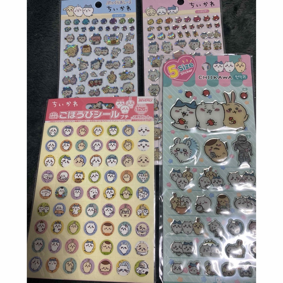 ちいかわ(チイカワ)のちいかわシール 韓国 インテリア/住まい/日用品の文房具(シール)の商品写真