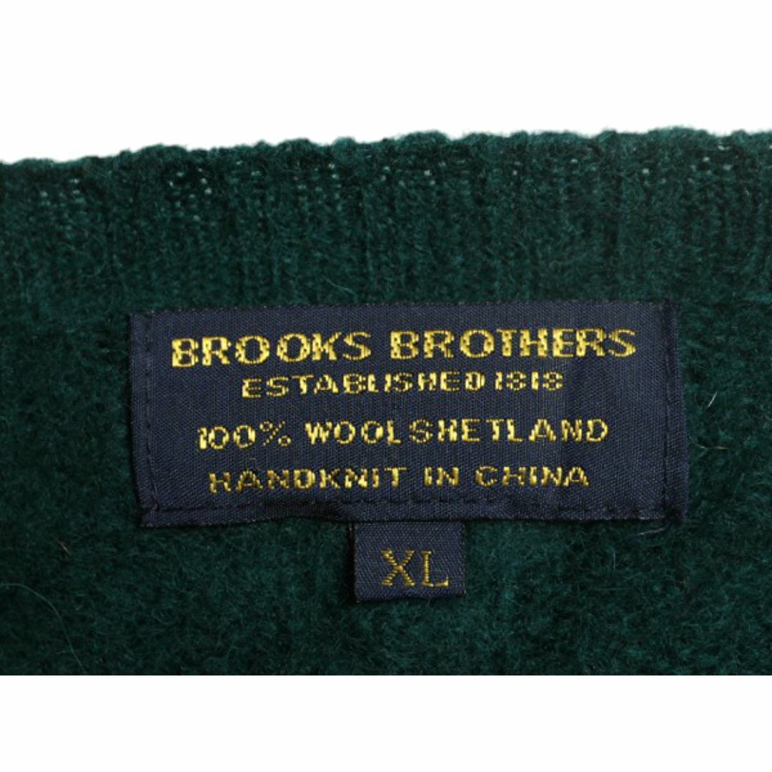 Brooks Brothers - 手編み 80s ブルックスブラザーズ デザイン Brooks Brothers - 手編み 80s ブルックスブラザーズ デザイン