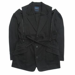 Yohji Yamamoto(テーラードジャケット ・ ブラック/黒色系)の Yohji Yamamoto(テーラードジャケット ・ ブラック/黒色系)の