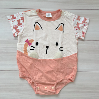 ★期間限定価格★猫ちゃん　ロンパース（80サイズ）