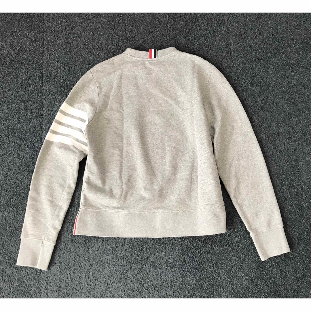 美品Thom browne トムブラウン 4bar スウェット グレー 美品Thom browne トムブラウン 4bar スウェット グレー