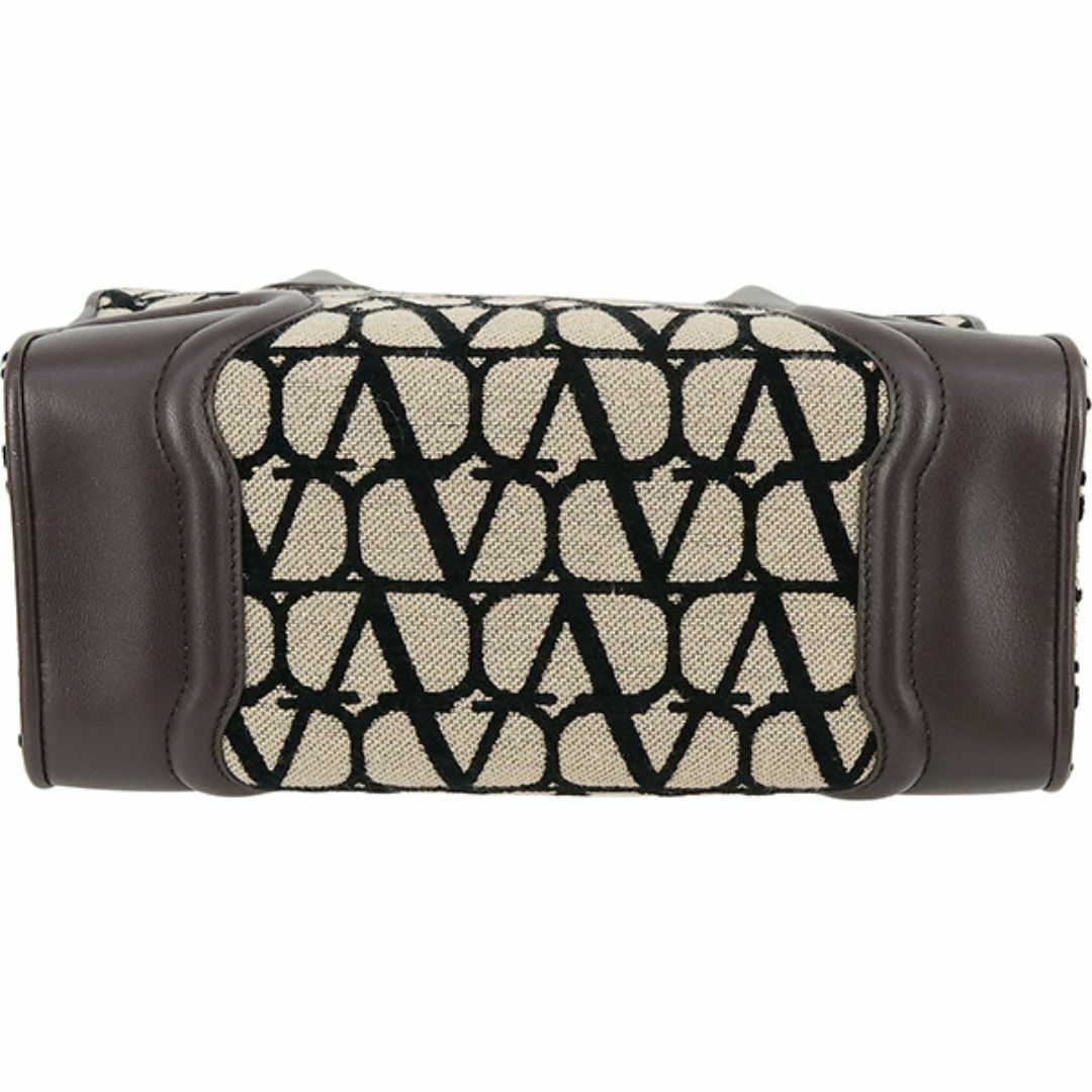 VALENTINO VLOGO トワルイコノグラフ ショッピング トートバッグ ヴァレンティノ☆Vロゴ WALK カーフスキン ショッピングバッグ