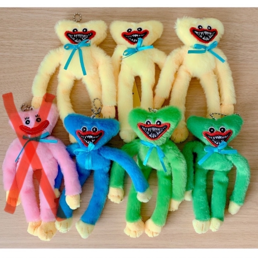 【新品・未使用】ポッピープレイタイム ハギーワギー マスコット 6個セット★ エンタメ/ホビーのおもちゃ/ぬいぐるみ(その他)の商品写真