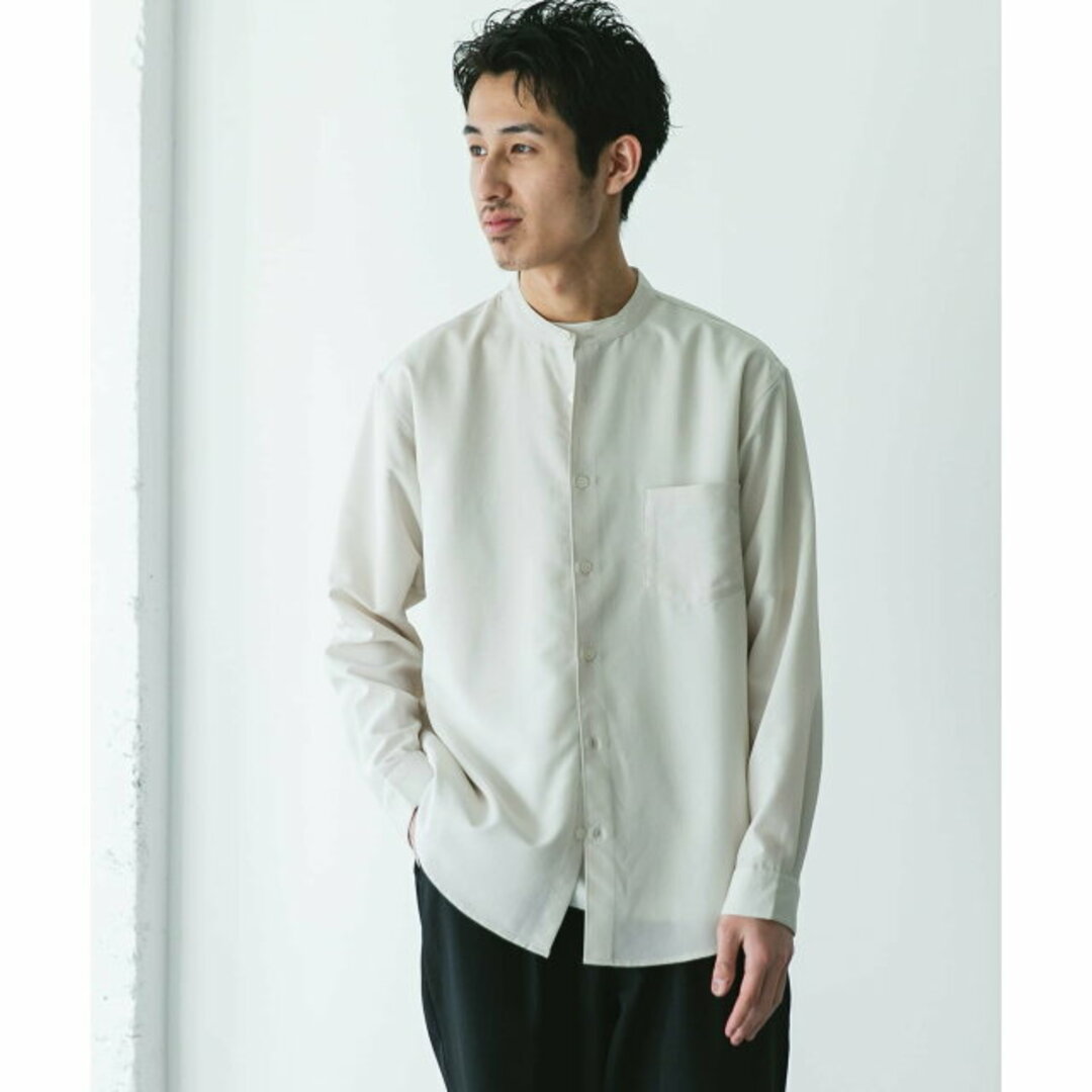 URBAN RESEARCH DOORS(アーバンリサーチドアーズ)の【OFF】『WEB/一部店舗限定サイズ』『吸水速乾』セオアルファバンドカラーロングスリーブシャツ その他のその他(その他)の商品写真