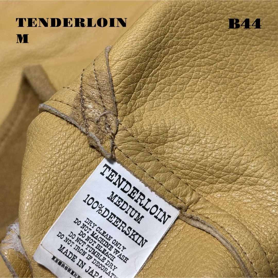 TENDERLOIN - 希少品! TENDERLOIN ディアスキン レザー TENDERLOIN - 希少品! TENDERLOIN ディアスキン レザー