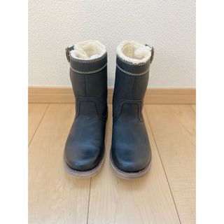 ロキシー(Roxy)のRoxy ロキシー ショートブーツ 冬用 ムートンブーツ 23cm ブラック(ブーツ)