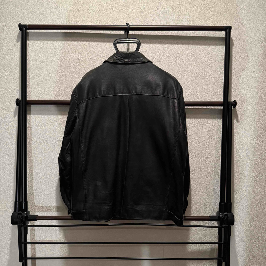 agnes b. - 90s agnes b. leather jacket Franceの通販 by agnes b. - 90s agnes b. leather jacket Franceの通販 by