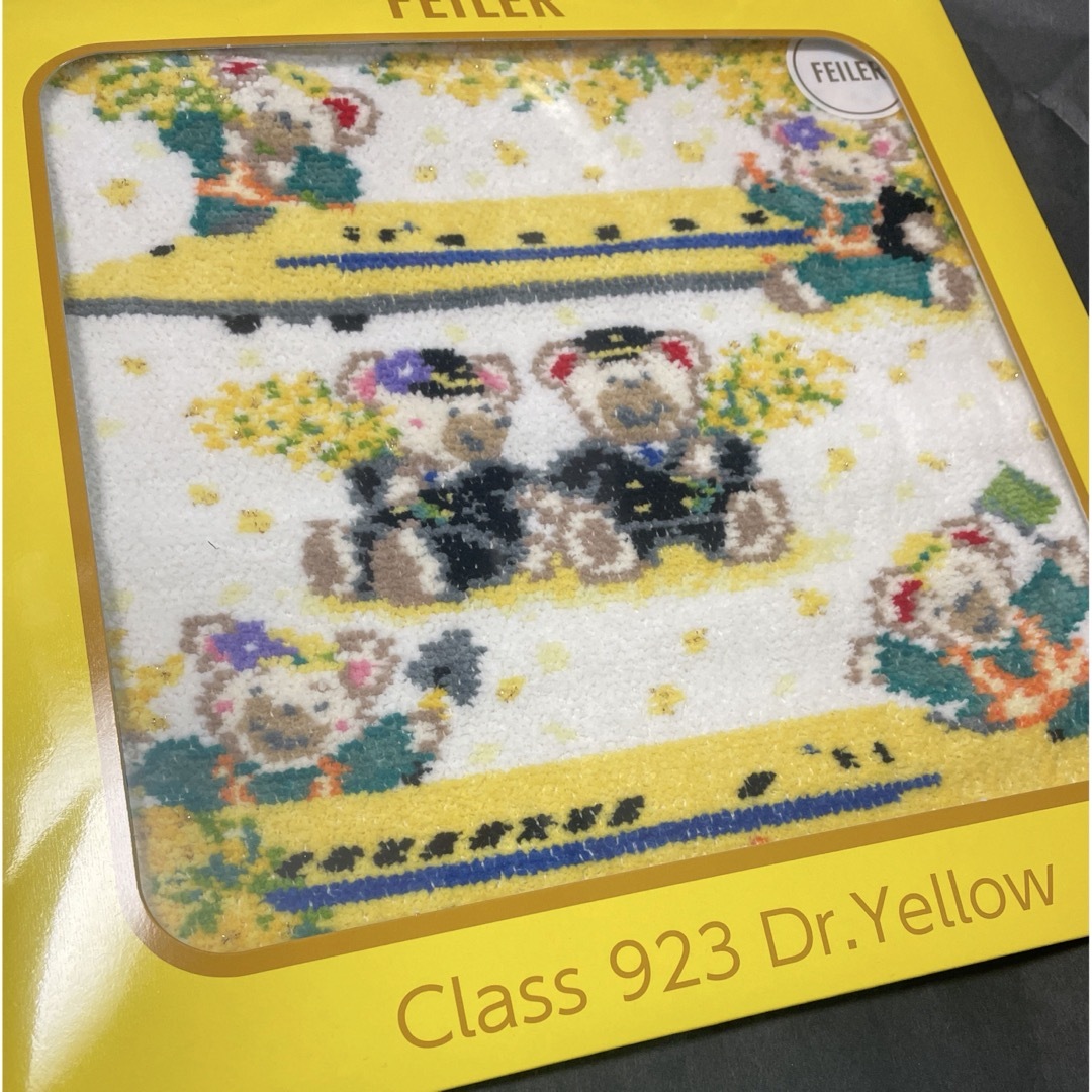 FEILER - 新品箱入り☆FEILERフェイラー×ドクターイエロー FEILER - 新品箱入り☆FEILERフェイラー×ドクターイエロー