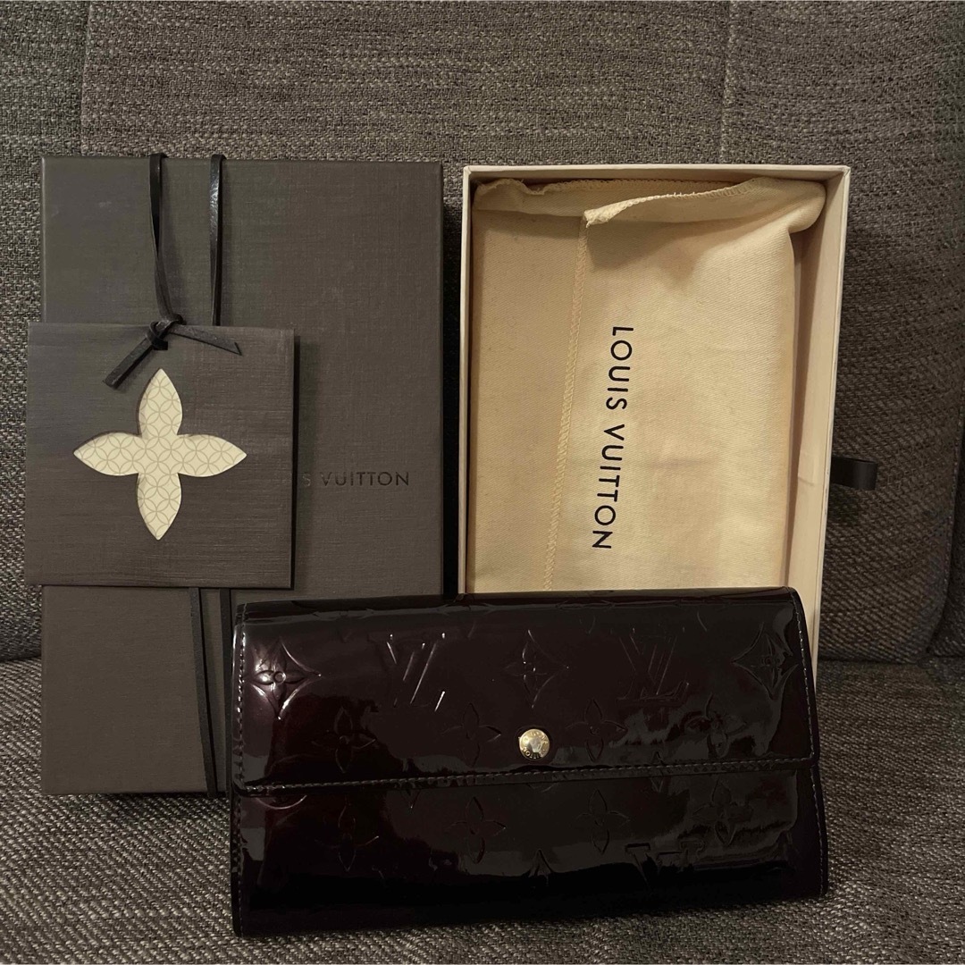 ルイヴィトン ヴェルニ アマラント 長財布 プラダ GUCCI ルイヴィトン ヴェルニ アマラント 長財布 プラダ GUCCI