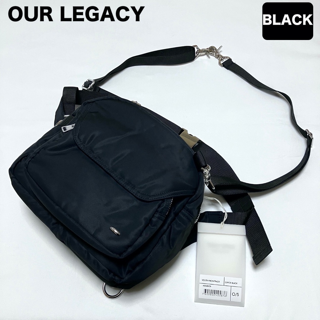 新品 24ss OUR LEGACY ショルダーバッグ 鞄 黒 17456の通販 by 新品 24ss OUR LEGACY ショルダーバッグ 鞄 黒 17456の通販 by