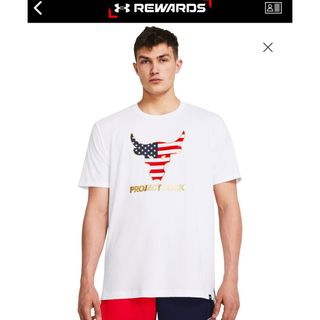アンダーアーマー(UNDER ARMOUR)のプロジェクトロック 半袖 ショートスリーブシャツ　ジム　筋トレ　トレーニング(Tシャツ/カットソー(半袖/袖なし))