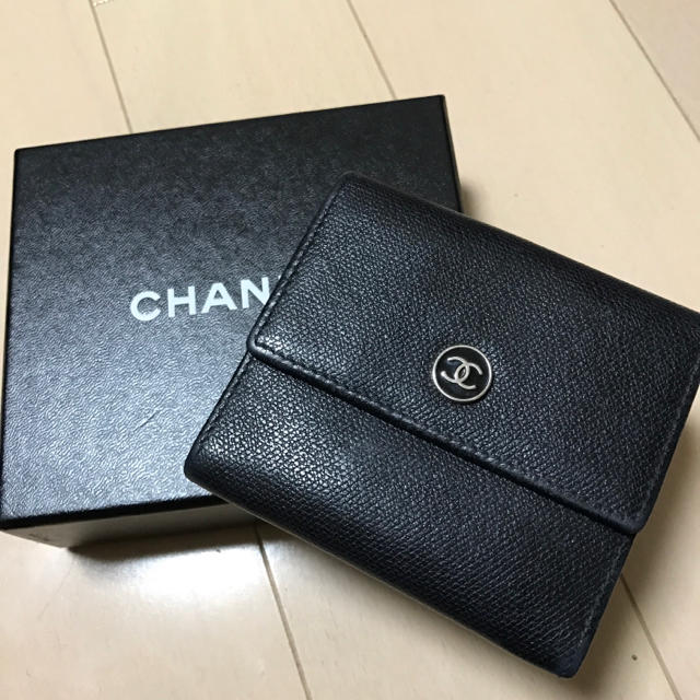 CHANEL(シャネル)のCHANEL ダブルホック 財布 レディースのファッション小物(財布)の商品写真