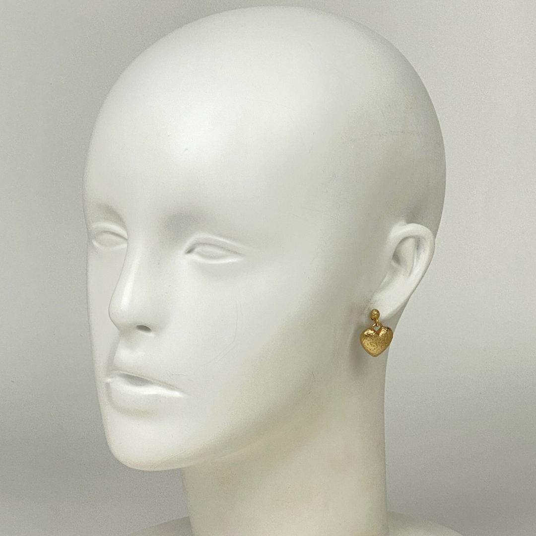 ChristianDior ハートモチーフ ピアス クリスチャンディオール ハートモチーフ ピアス GP（Christian