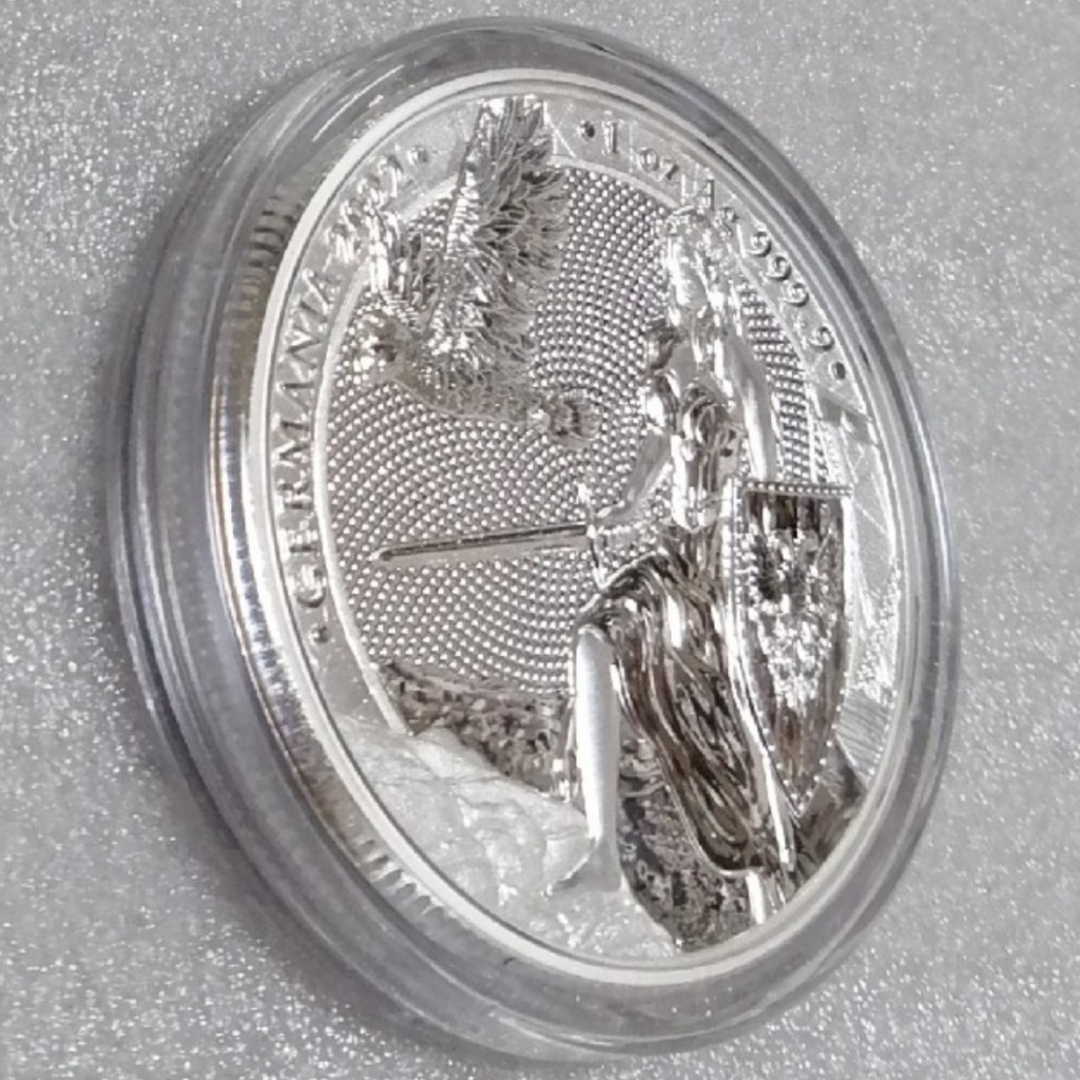 2022 ゲルマニア 銀貨 純銀 BU 完全未使用品 2022 ゲルマニア 銀貨 純銀 BU 完全未使用品