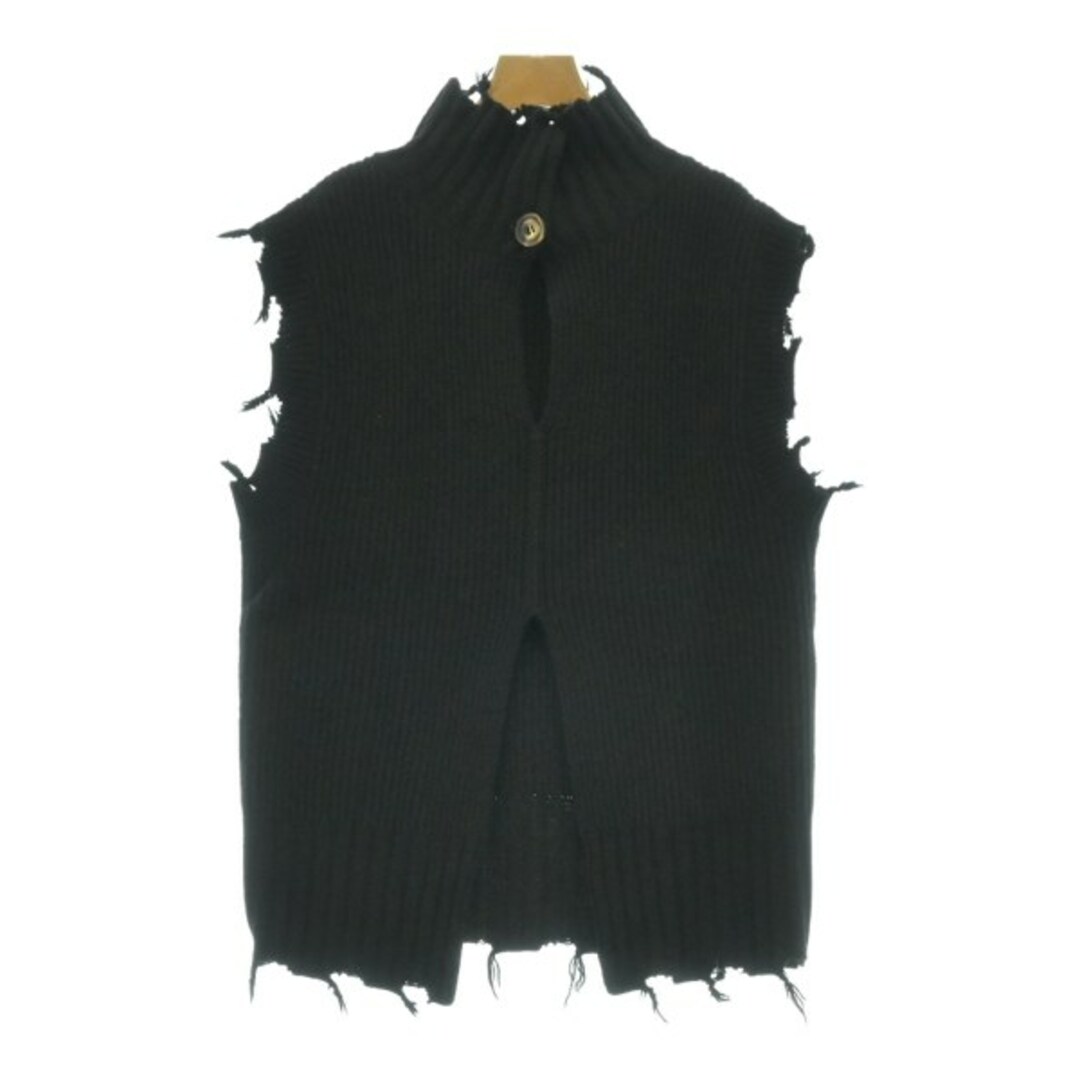 PERVERZE パーバーズ ニット・セーター F 黒 【古着】【中古】 PERVERZE パーバーズ ニット・セーター F 黒 【古着】【中古】
