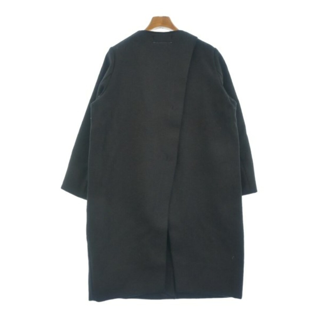 MM6 Maison Margiela ジップディテール コート | ブラック