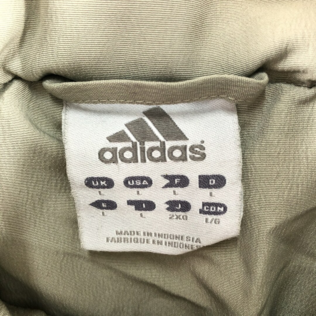 adidas(アディダス)の古着 00年代 アディダス adidas ウインドブレーカー メンズL相当 /eaa512683 レディースのジャケット/アウター(ナイロンジャケット)の商品写真