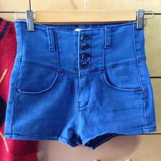 ハイウエスト ショーパン(ショートパンツ)
