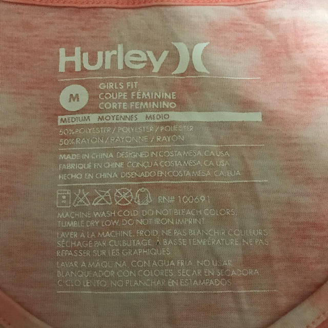 Hurley(ハーレー)のhurley❤️ハーレー ❤️マキシティシャツ 送料込み！mサイズ レディースのワンピース(ロングワンピース/マキシワンピース)の商品写真