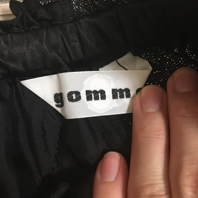 gomme(ゴム)のgomme☆アシンメトリースカート レディースのスカート(ひざ丈スカート)の商品写真